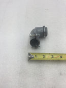 Topaz 103 1 Inch BX-Flex Connector 90 Degree Zinc Die Cast (Box of 5)