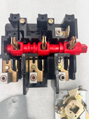 General Electric TGN3323 3 Pole 100A General Duty Safety Switch Interior Parts and Handle