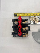 General Electric TGN3323 3 Pole 100A General Duty Safety Switch Interior Parts and Handle