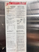 Square D HU364DS Heavy Duty Stainless Steel Non-Fusible Safety Switch 200 Amp 600V 3Ph NEMA 3R