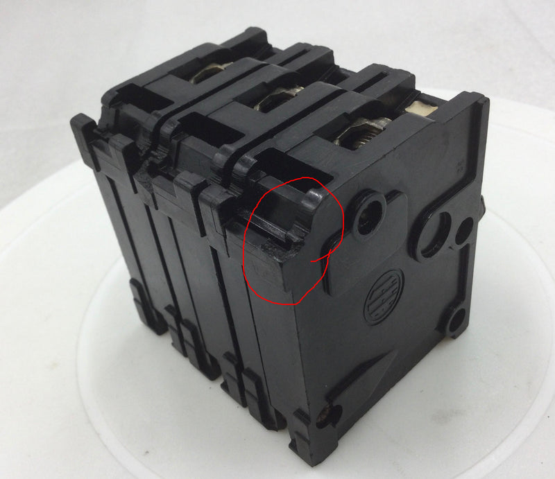 ITE- Siemens EQ-P370 70 Amp 3 Pole 240 Volt Plug-In Circuit Breaker - Flawed