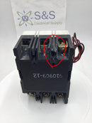 Westinghouse HMCP007C0C 7 Amp 3 Pole 600V Breaker - w/Aux Switch - Cosmetic Flaw