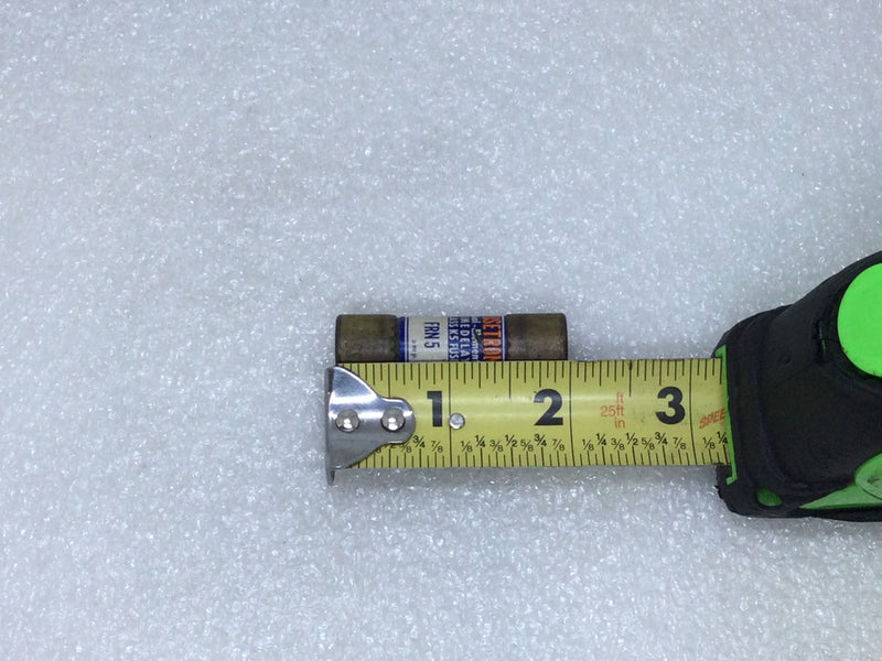 Bussmann/Fusetron FRN-5 5 Amp 250V Dual Element Time Delay Class K5 Fuse