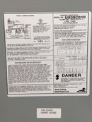 Midwest U038C010 -  100 AMP, 240 V, 4 space 4 Circuit,  temporary power outlet