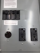 Midwest U038C010 -  100 AMP, 240 V, 4 space 4 Circuit,  temporary power outlet