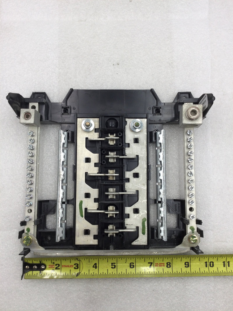 GE PowerMark Gold TLM1220RCUP 200 Amp, 12-space, 24-circuit Panel Guts