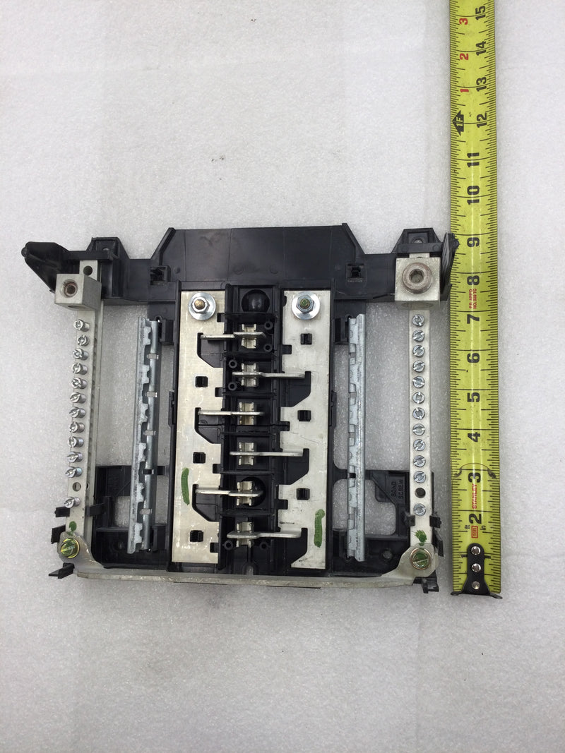 GE PowerMark Gold TLM1220RCUP 200 Amp, 12-space, 24-circuit Panel Guts