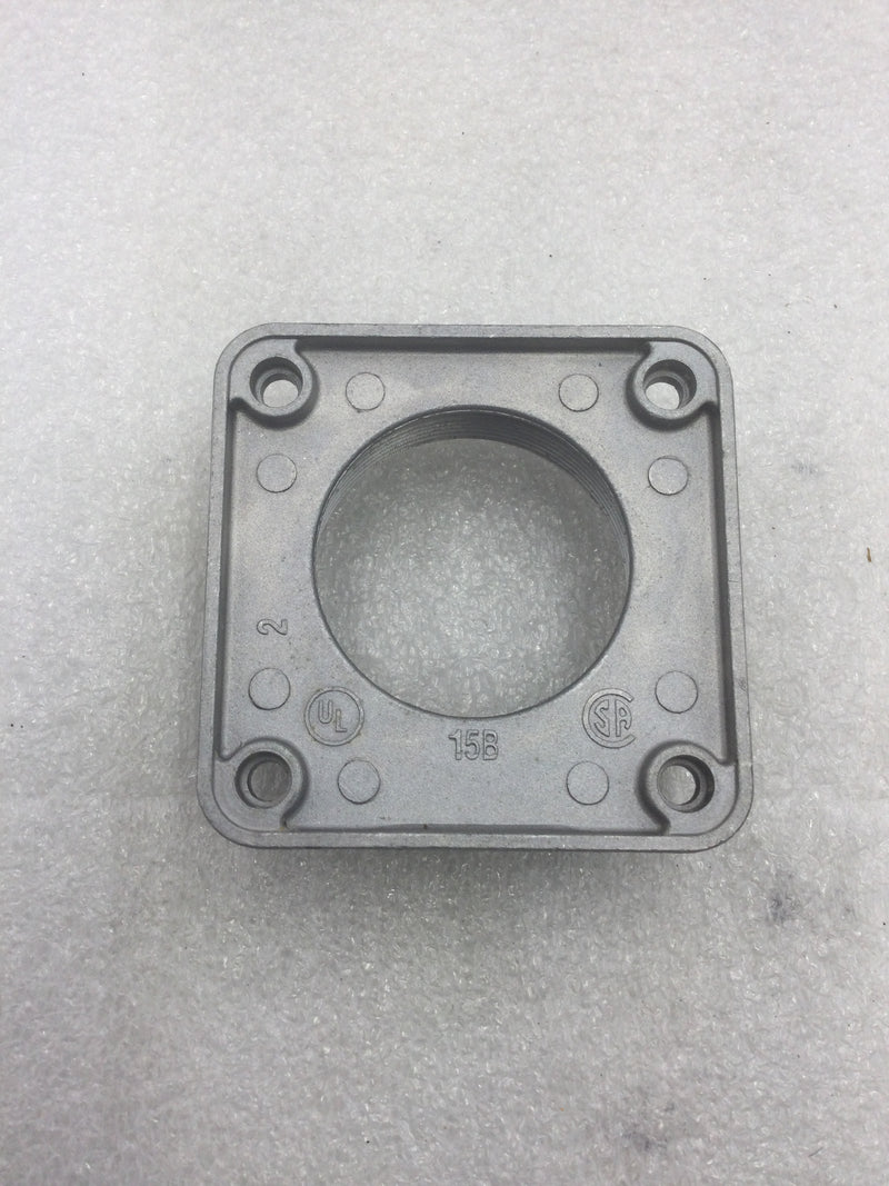 Milbank A7517 2" Aluminum Screw Mount Meter Socket Hub