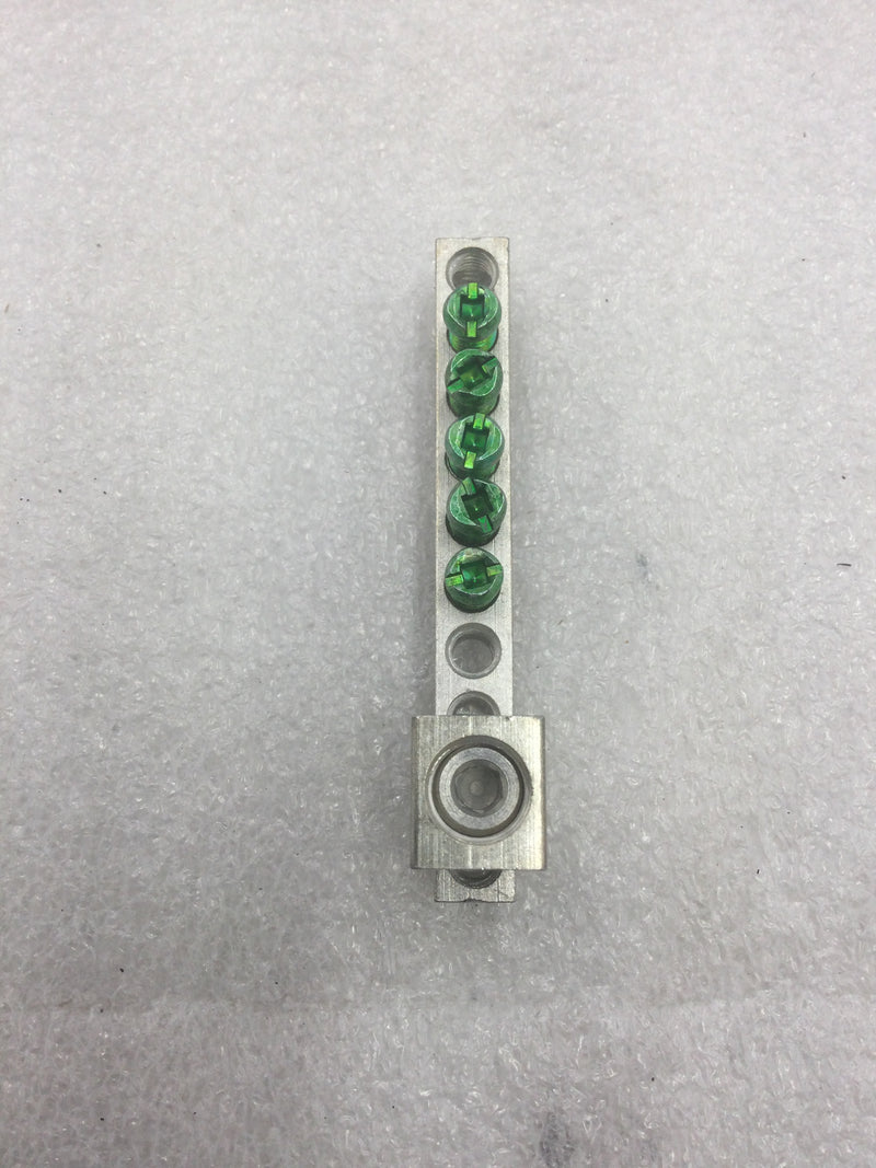 Eaton GBKP520 5 Terminal Ground Bar Kit w/2/0 Lug for Eaton BRP & CHP Plug-On Neutral Loadcenters