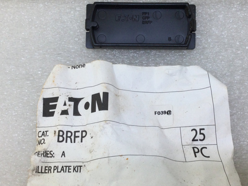 Eaton FP1 CFP BRFP Filler Blank Plate