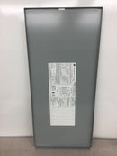 General Electric TM820RCUFLP 200A 8 Space 120/240V Panel Cover 28 7/8" x 12 7/8"
