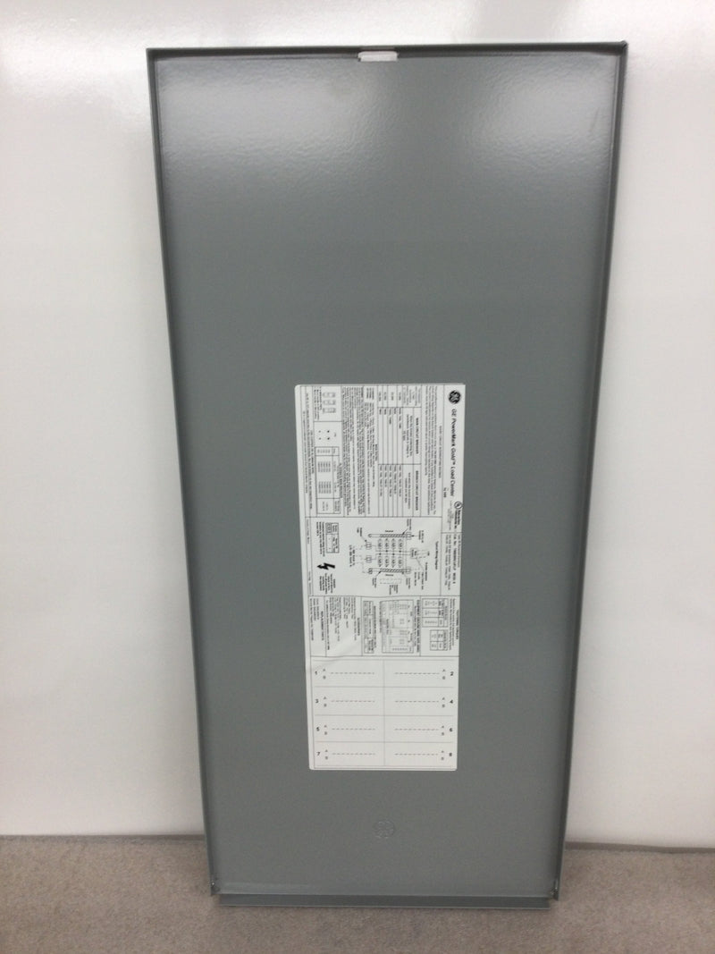 General Electric TM820RCUFLP 200A 8 Space 120/240V Panel Cover 28 7/8" x 12 7/8"