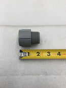 Carlon E943F 1" PVC Male Threaded Terminal Adapter