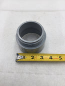 Kraloy TA25 2 1/2" PVC Terminal Conduit Adapter