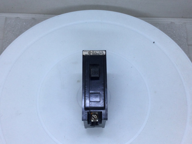 Challenger CBB/CBBH1020 20 Amp 1 Pole 120/240V Bolt In Circuit Breaker