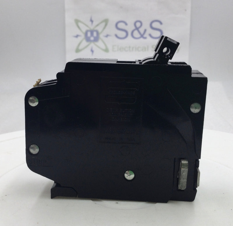 Crouse-Hinds MH215 15 Amp 2 Pole 240V Circuit Breaker - w/ Left & Right Hooks