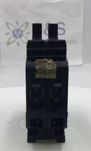 Crouse-Hinds MH215 15 Amp 2 Pole 240V Circuit Breaker - w/ Left & Right Hooks