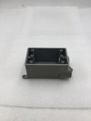 Carlon E982EFN 3/4" 1 Gang 2 Outlet PVC Switch Box