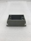 Carlon E981EFN 3/4" 1 Gang 2 Outlet PVC Switch Box - Cosmetic Flaw