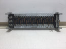 GE General Electric THQB 250 Amp 3 Phase Main Lug Panelboard 42 Circuit 120/208 VAC Guts Only 8" X 28"