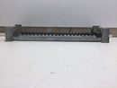GE General Electric THQB 250 Amp 3 Phase Main Lug Panelboard 42 Circuit 120/208 VAC Guts Only 8" X 28"