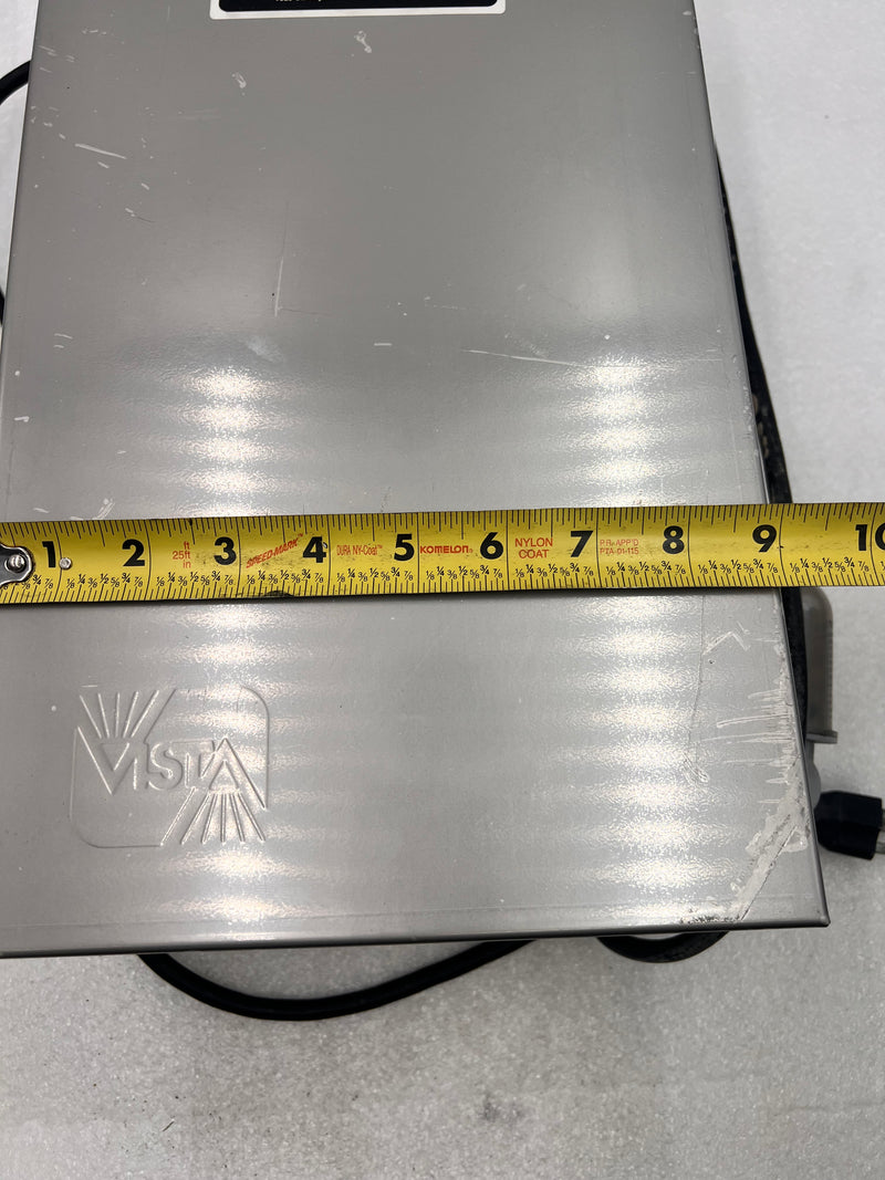 Vista Lighting MT-600 120V 5A Input 11V-15V 600VA Output Low Voltage Landscape Lighting Transformer