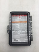 Square D QO2-4L60NRNM 60 Amp 240V Disconnect Cover Only 8 3/4" x 6 1/2"