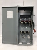 General Electric TH3364R 60 Amp 3 Pole 600V Fusible Safety Switch 31 3/4" x 14"