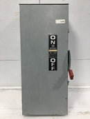 General Electric TH3364R 60 Amp 3 Pole 600V Fusible Safety Switch 31 3/4" x 14"