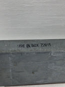 Zinsco Z2015 150/200 Amp 120/240V Interior Bus Bar Assembly 17.5" x 6.5"