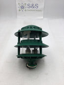 Electrodex 30121P-7 Architectural Grade 7" 120 VAC Walkway/Landscape CFL Light Fixture in Green