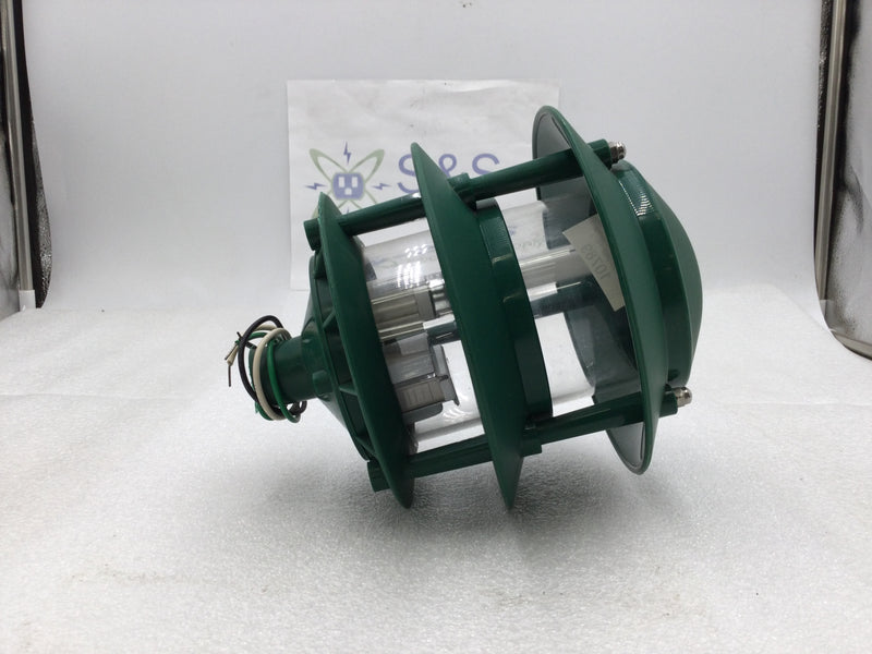 Electrodex 30121P-7 Architectural Grade 7" 120 VAC Walkway/Landscape CFL Light Fixture in Green