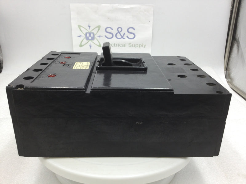 Westinghouse LA3400F 400A Frame 3P 600V w/300A Trip - 1/0-250 MCM Lugs - Flawed