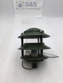 Electrodex 3 Tier Architectural Grade 120 VAC Walkway/Landscape Light Incandescent in Green