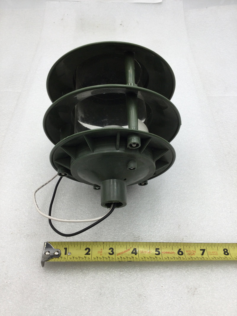 Electrodex 3 Tier Architectural Grade 120 VAC Walkway/Landscape Light Incandescent in Green