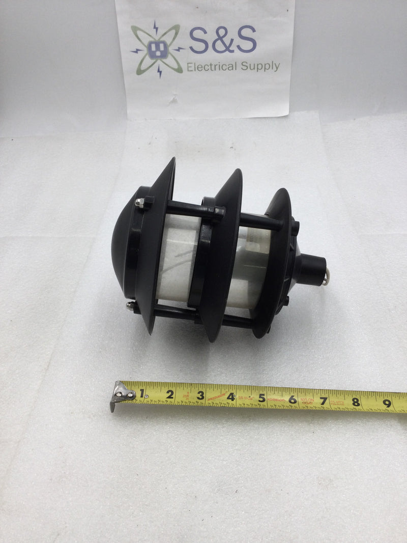 Electrodex 3 Tier Architectural Grade 120 VAC Walkway/Landscape Light Incandescent in Black