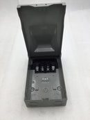 Blueridge PDS-60AN Non-Fused 60 Amp Pullout Disconnect Switch 240 VAC