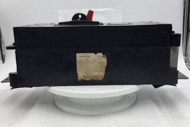 GE/General Electric TKM836F000 800 Amp 3 Pole 600V Hi-break Circuit Breaker