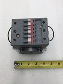 ABB AE63-30 115 Amp 120-600 VAC 5-10 HP Contactor with Auxiliary Contact and 24 VDC Coil