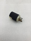 Hubbell HBL5366C 20 Amp 2 Pole 125V 3-Wire NEMA 5-20P Twist-Lock Plug