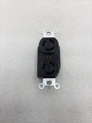 Hubbell HBL7580-G 15 Amp 125V Duplex Polarized Receptacle