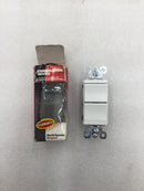 Legrand TM833-WCC 15 Amp 120V 3 Way Decorator Combination Switch - White