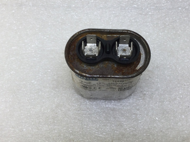 Jard Capacitor 12932 10.0uf + 6%  440/370vac 50/60hz