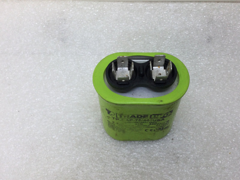 Trade Pro TP-CAP-7.5/440USA 7.5uF +/-6% 440VAC Capacitor