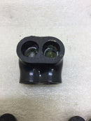 ILSCO BTS-2-3/0 Nimbus Insulated Aluminum Multi-Tap Connector, Conductor Range 3/0-6, 2 Ports, Single Sided Entry, Tin Plated, UL, CSA