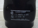 ILSCO PBTD-2-3/0 Nimbus Insulated Aluminum Multi-Tap Connector, Conductor Range 3/0-6, 2 Ports, Dual Sided Entry, Tin Plated, UL, CSA