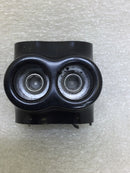 ILSCO PBTD-2-3/0 Nimbus Insulated Aluminum Multi-Tap Connector, Conductor Range 3/0-6, 2 Ports, Dual Sided Entry, Tin Plated, UL, CSA