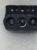 ILSCO PBTD-3-3/0 Nimbus4Flex Insulated Flexible Aluminum Multi-Tap Connector, Conductor Range 3/0-6, Flex 2/0-6 H,I,K,DLO 1-6 M, 3 Ports, Dual Sided Entry, Tin Plated, UL, CSA