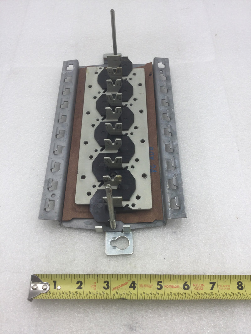 Bryant Westinghouse B16-32BSM, B16-32BFM 150 Amp 120/240 VAC Panelboard Guts Only 6" X 11"