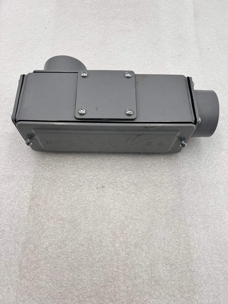 (1) Arlington 934NM Anybody Pvc 5-In-1 Conduit Body 1 1/2"